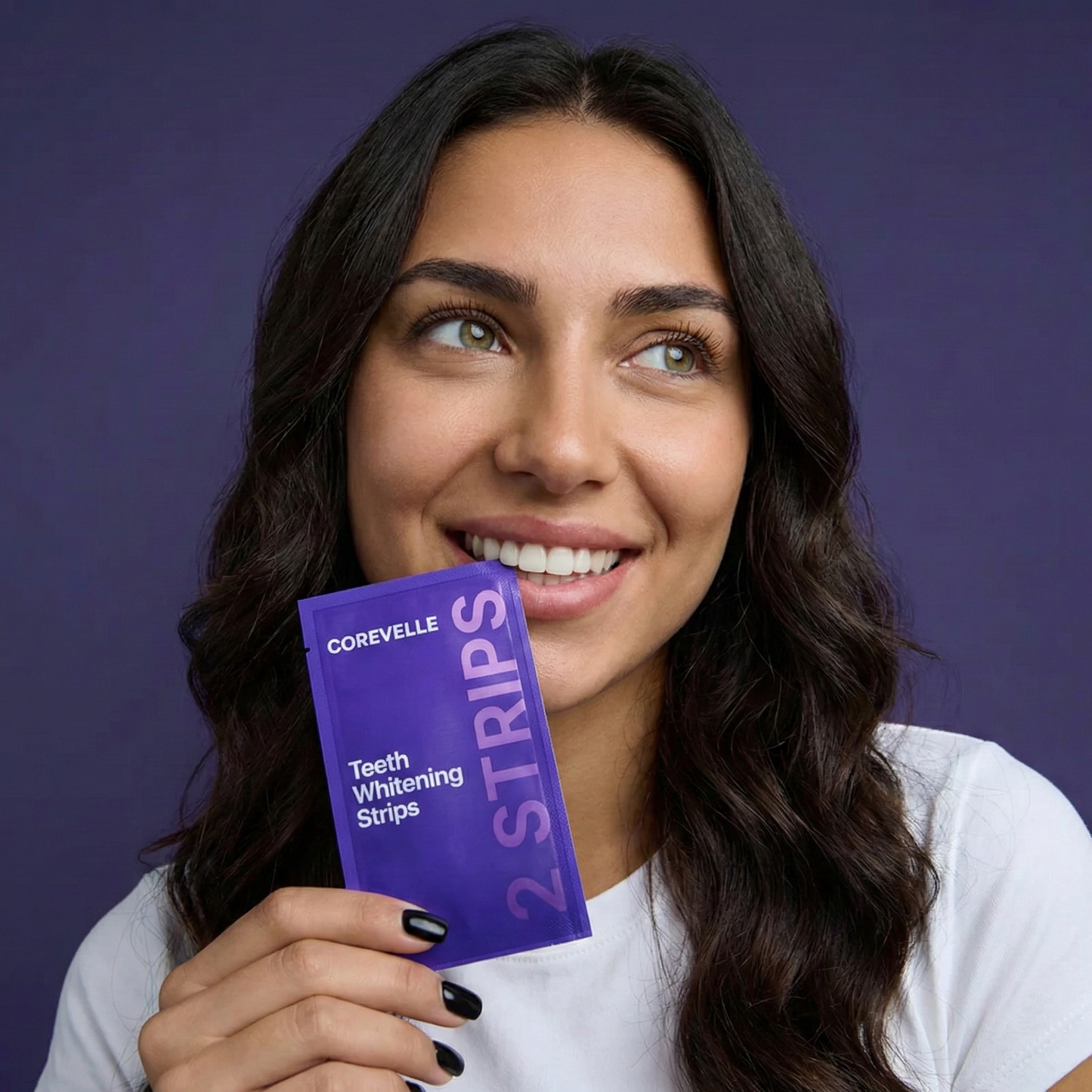 Purple Teeth Whitening Strips