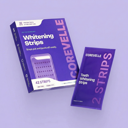 Purple Teeth Whitening Strips