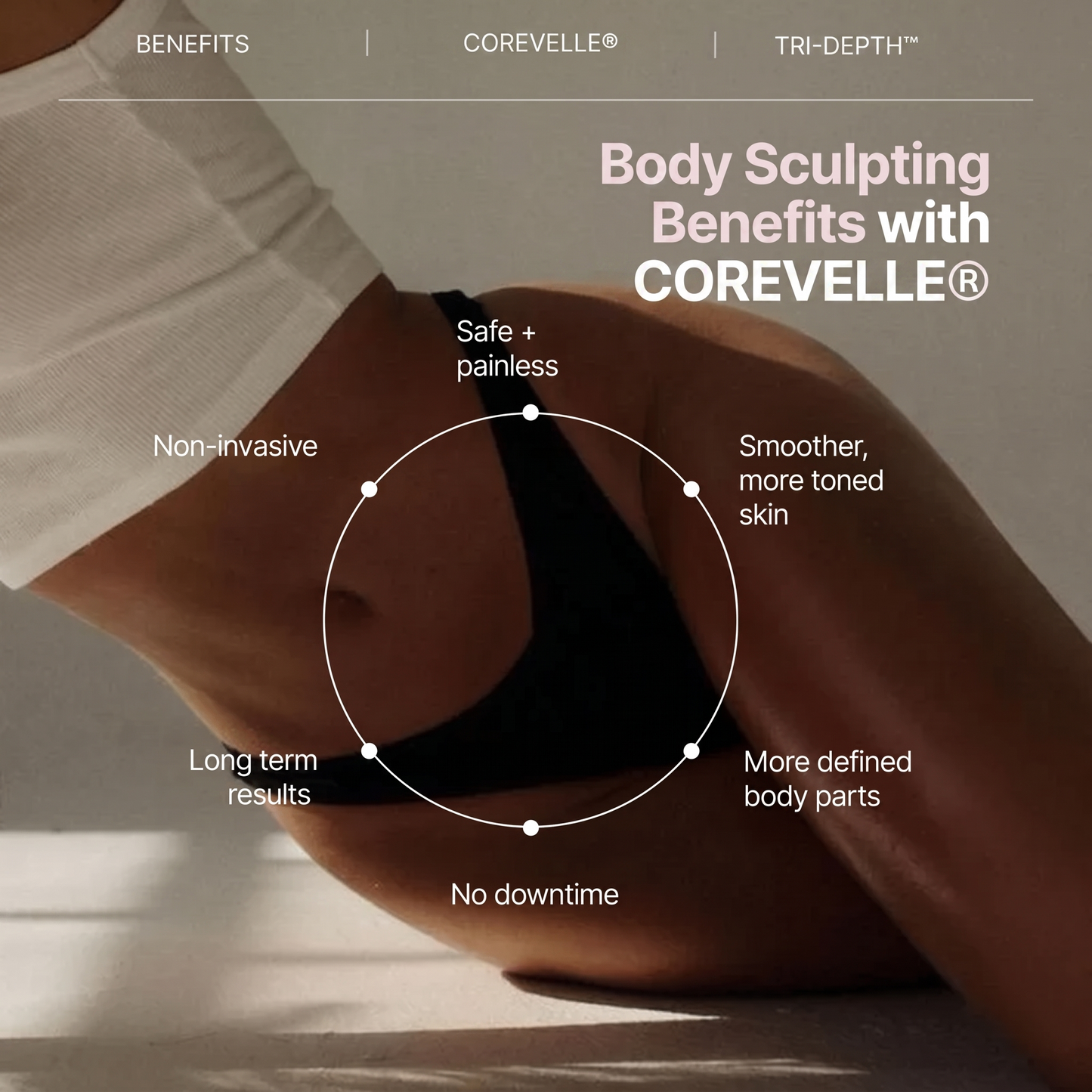COREVELLE Tri-Depth Massager