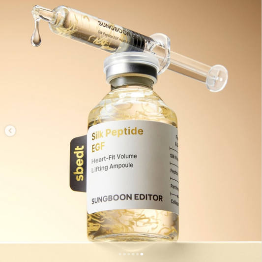 SUNGBOONeditor Silk Peptide EGF Heart-Fit Volume Lifting Ampoule